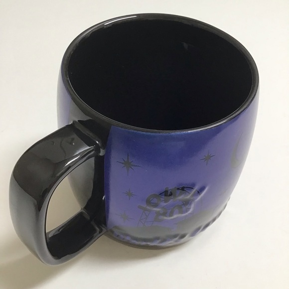 BIG Iowa 80 Truck-stop Mug Worlds Largest 22 oz. Trucker Sky Silhouette Blue NEW - Picture 3 of 16